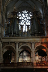 Naklejka premium interior of catholic church