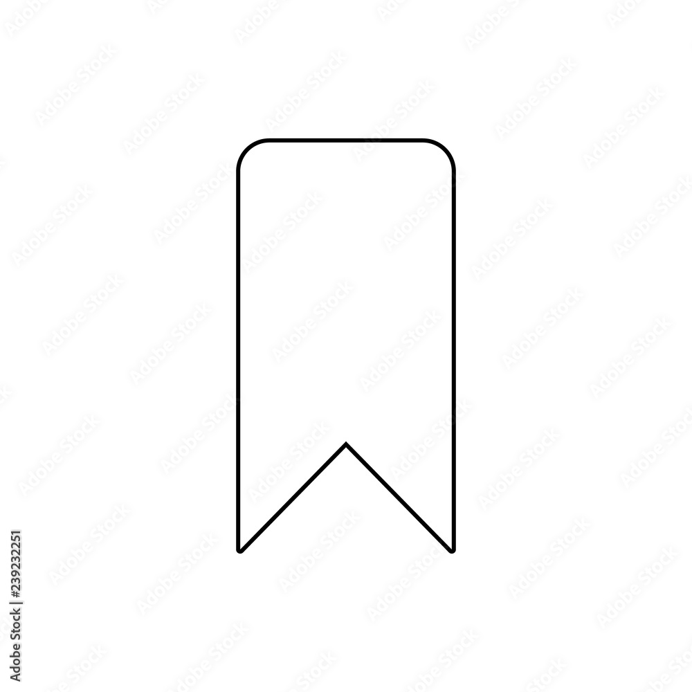 Poster tab icon. element of web for mobile concept and web apps icon. thin line icon for website design and