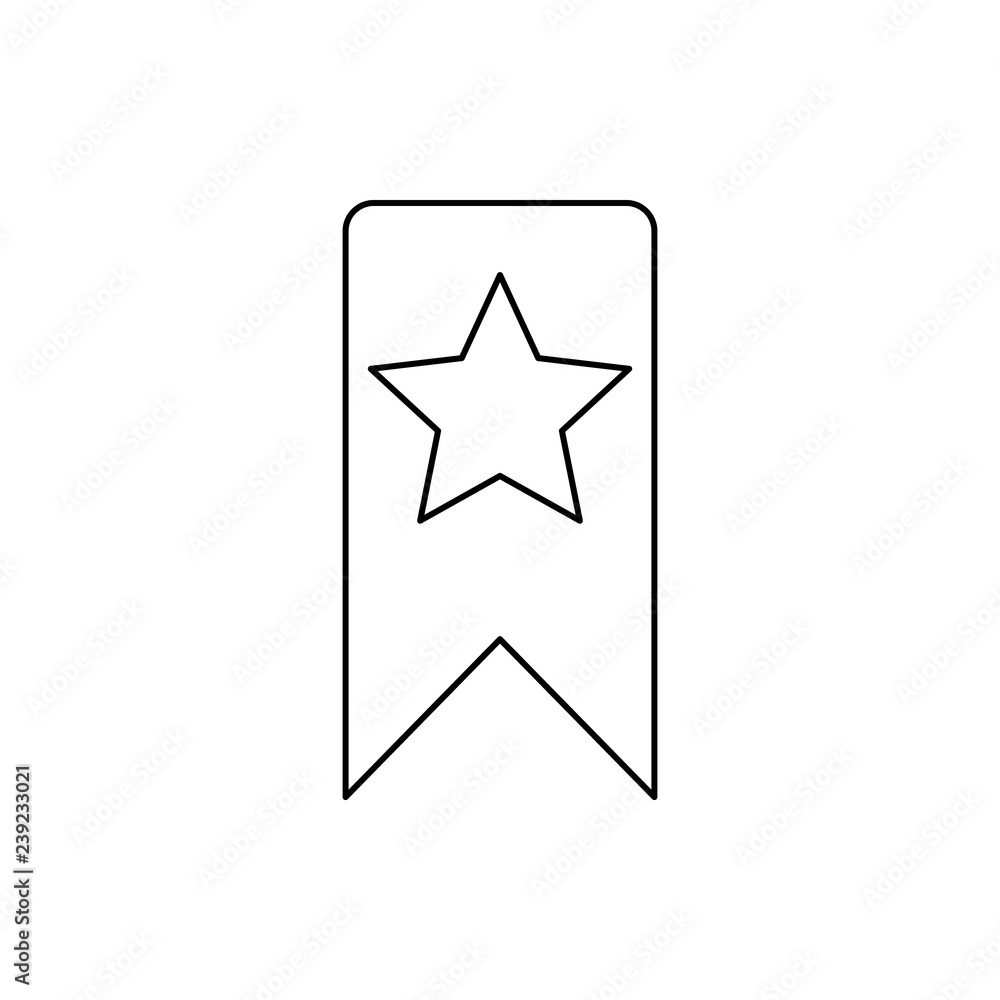 Poster tab icon. element of web for mobile concept and web apps icon. thin line icon for website design and