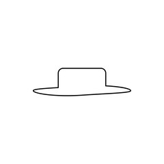 hat icon. Element of web for mobile concept and web apps icon. Thin line icon for website design and development, app development