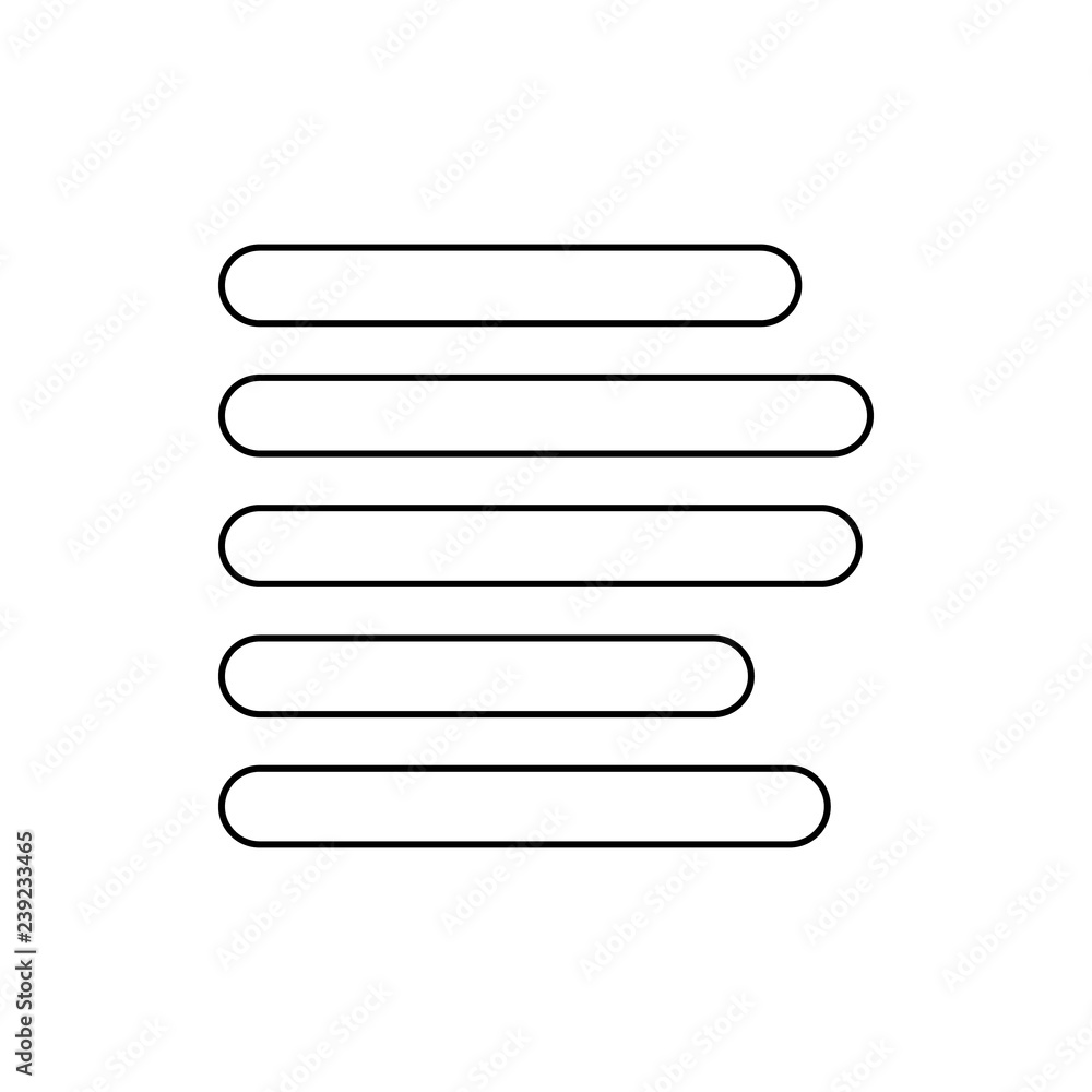 Poster line icon. element of web for mobile concept and web apps icon. thin line icon for website design an