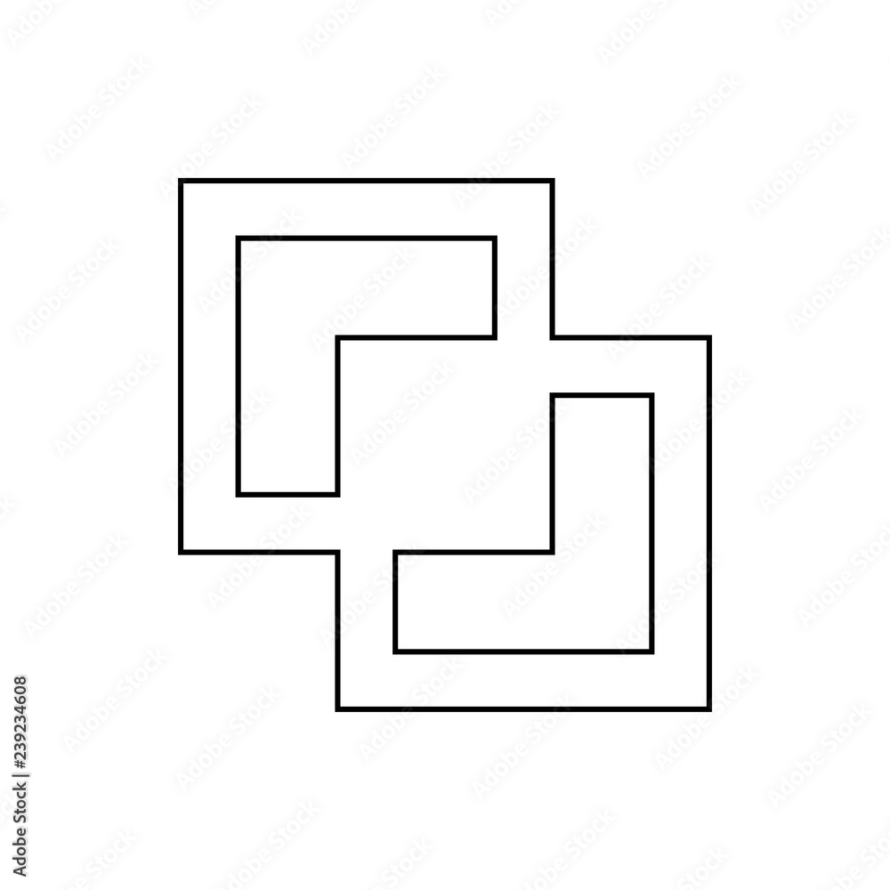 Poster strata icon. element of web for mobile concept and web apps icon. thin line icon for website design 