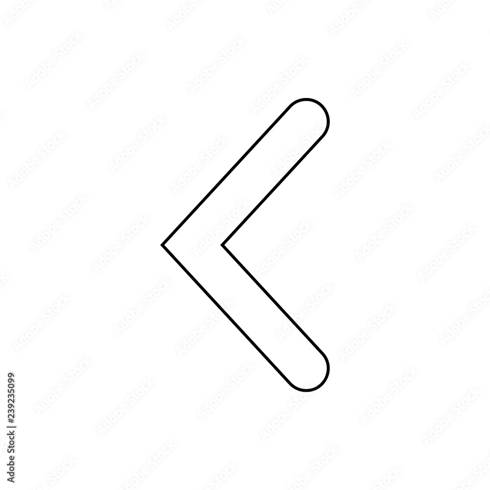 Poster bracket icon. element of web for mobile concept and web apps icon. thin line icon for website design