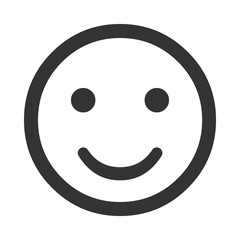 Smiley sign icon. Happy face symbol