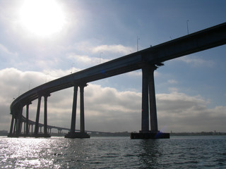 Coronado Bridge over San Diego Bay
