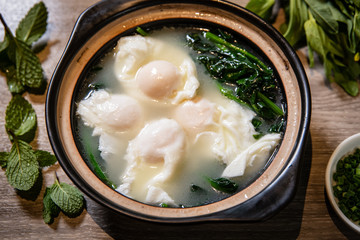 Chinese egg soup