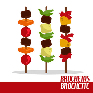 Brochetas/Brochette