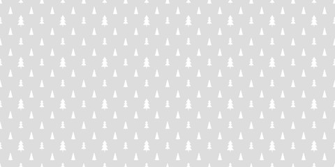 Seamless pattern with christmas trees. Abstract geometric wallpaper. Geometric art. Print for textiles, fabrics, polygraphy, posters. Greeting cards. Black and white illustration