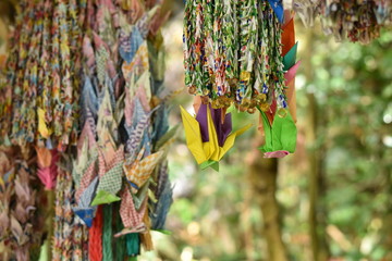 Fototapeta premium 千羽鶴