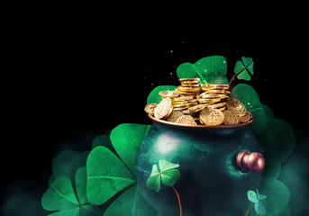 Saint Patricks day background concept