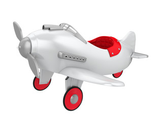 Airplane Toy Isolated