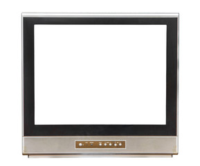 television with white screen