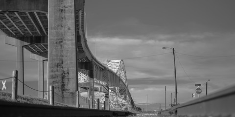 bridge over the river