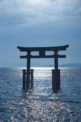 白鬚神社の鳥居