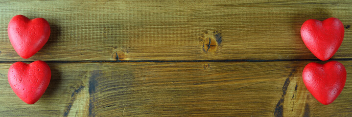 Red decorative heart