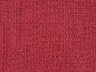 Woven Red Acrylic Fabric Up Close