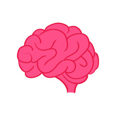 creative icon brain symbol design