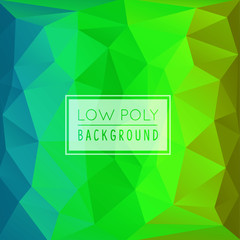 Fototapeta na wymiar Lowpoly Polygonal Geometric Art Background