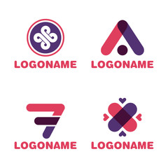 Simple Unique Icon Symbol Logo For Business