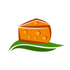 Simple Unique cheese Icon Symbol Logo For Business