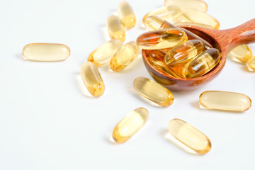 Fish oil omega 3 capsules