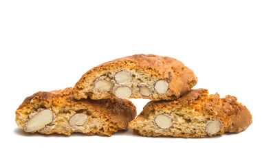 cantuccine with nuts isolated