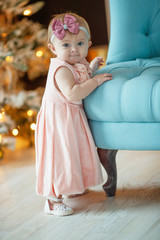 Little baby at Christmas  