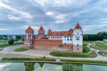 Obraz premium Belarus, Mir Castle. Old fortress.