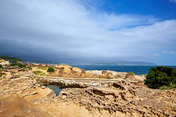 Yehliu Geopark in Taiwan.