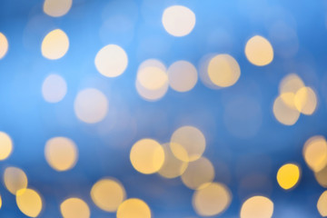 Fototapeta premium Blurred abstract background lights, beautiful Christmas.