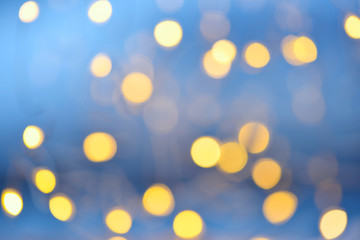 Blurred abstract background lights, beautiful Christmas.