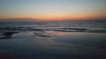 Caesarea ocean sunset 2