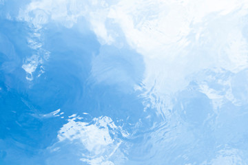 空と水のイメージ