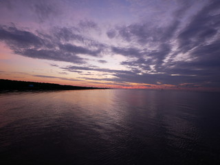 Wonderful picturesque places , many seagulls and good view at Bangpu Recreation Center ,Samut Prakan THAILAND.