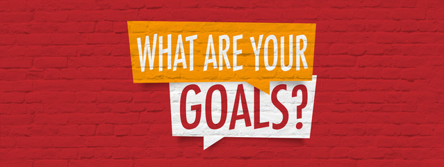 What are your goals ?