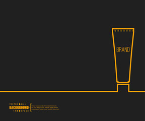 Abstract creative concept vector line draw background for web, mobile app, illustration template design, business infographic, page, brochure, banner, presentation, poster, cover, booklet, document.