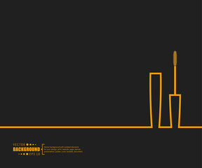 Abstract creative concept vector line draw background for web, mobile app, illustration template design, business infographic, page, brochure, banner, presentation, poster, cover, booklet, document.