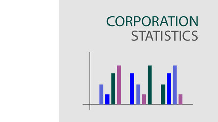Poster infographics information business modern design set proposal advert
