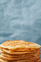 Staple of yeast pancakes, traditional for Russian pancake week