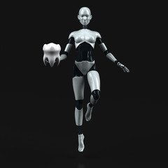 Robot - 3D Illustration