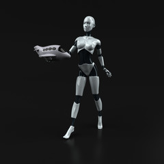 Robot - 3D Illustration