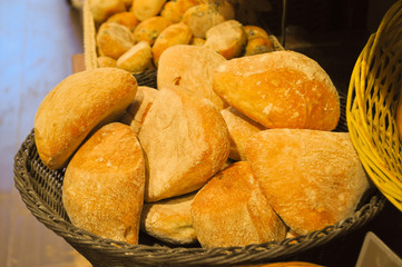 bread baked food
