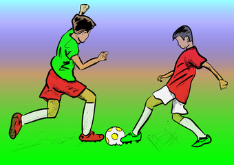 Fototapeta premium soccer