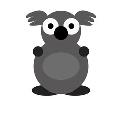 Koala Cute Animal Cartoon Character For Kids