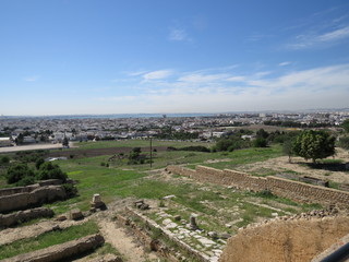 Carthago ruins of capital city of the ancient Carthaginian civilization. UNESCO World Heritage Site.