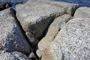 cracked bedrock, Finland