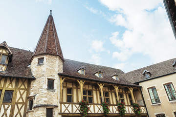 Architecture de Beaune, Bourgogne, France