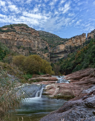 En el lecho del Tenes