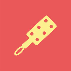 Silhouette icon wooden stack