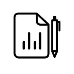 Contract vector icon